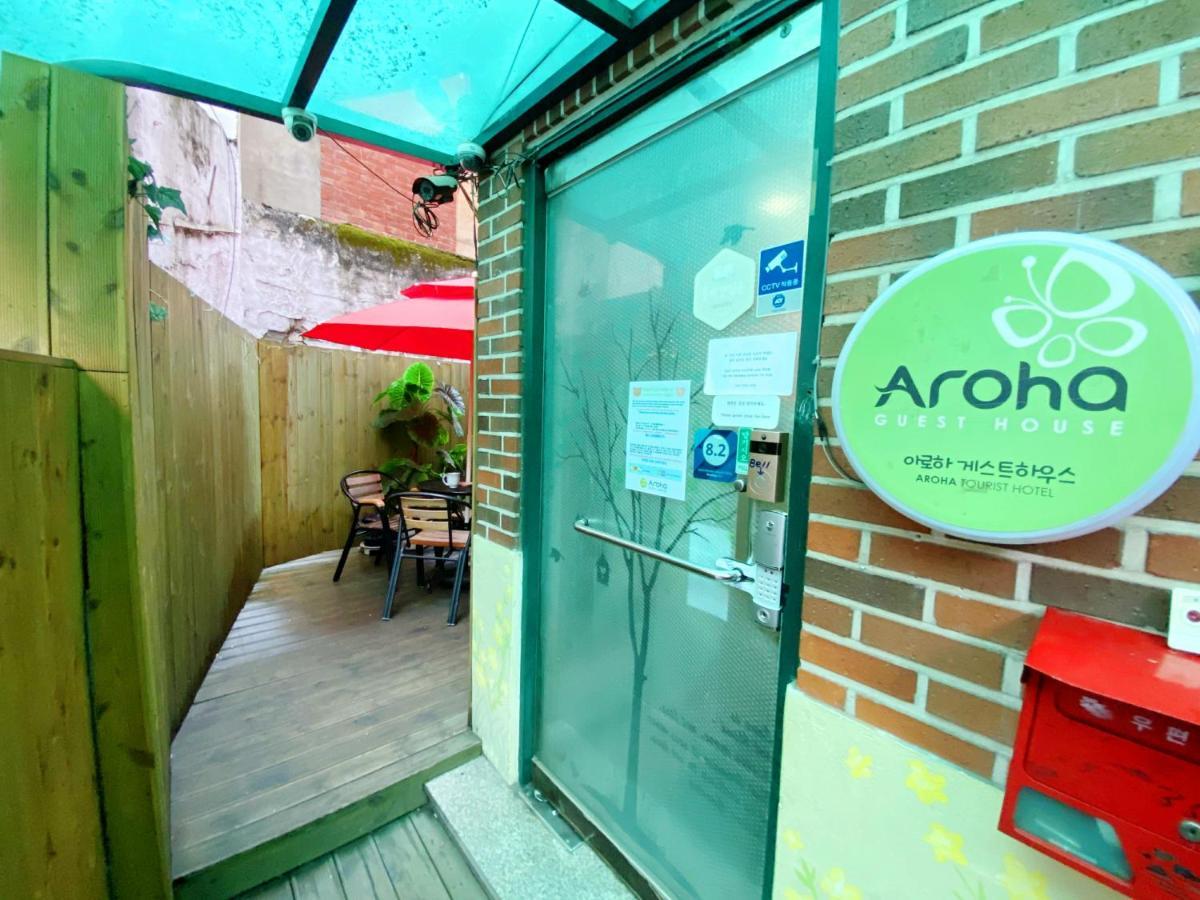 Aroha Guesthouse Seoul Station Exterior foto